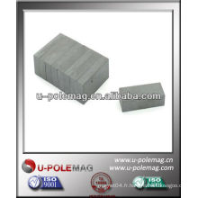 Aimant ferrite de bloc